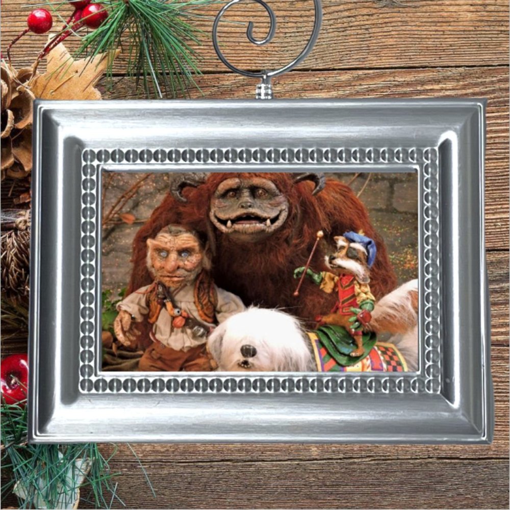 Labyrinth Movie Memorabilia Hoggle‎ Ludo Didymus Ambrosius Christmas Ornament